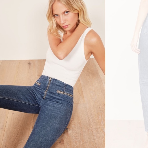 Reformation Denim - NWOT Reformation High Waist Zipper Jeans